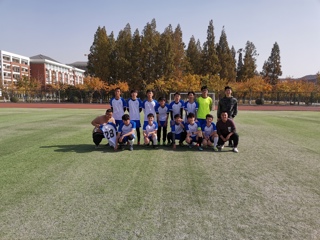 2019级淮北师范大学公体迎新杯足球赛开赛，文学院勇创佳绩