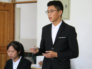 历史文化旅游学院积极参与第一届“秋论杯”辩论赛初赛