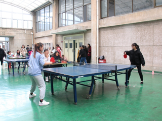 历史文化旅游学院积极参与“迎新杯”乒乓球比赛