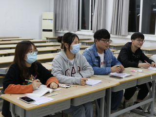 历史文化旅游学院开展淮北市大学生防空防震科普讲师团面试招新活动