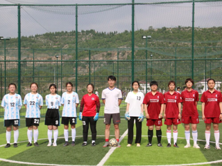 历史文化旅游学院积极参与校园女子五人制足球赛