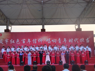 文学院在第十四届“共青杯”合唱节中荣获二等奖