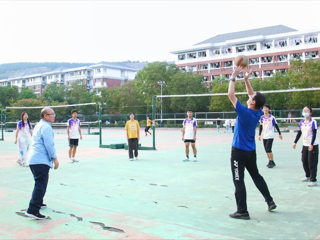 历史文化旅游学院成功举办师生排球友谊赛