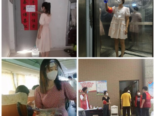 外国语学院学子王梦慧参与泗县疫情防控志愿服务工作