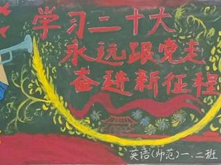 外国语学院团委开展主题墙报设计评比活动