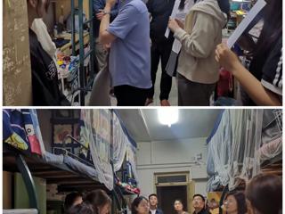 外国语学院开展文明卫生宿舍检查评比活动