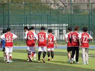 历史文化旅游学院积极参与男子足球联赛